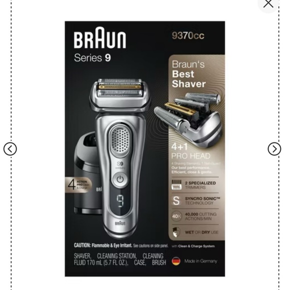 Series 9 Men's Electric Shaver - Silver - Picture 16 of 16